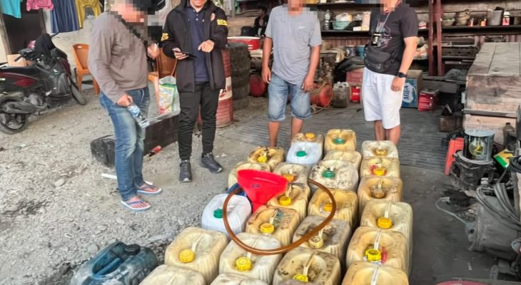 Polda Malut Ungkap Penampungan BBM Subsidi di Babang, Pemilik Diamankan